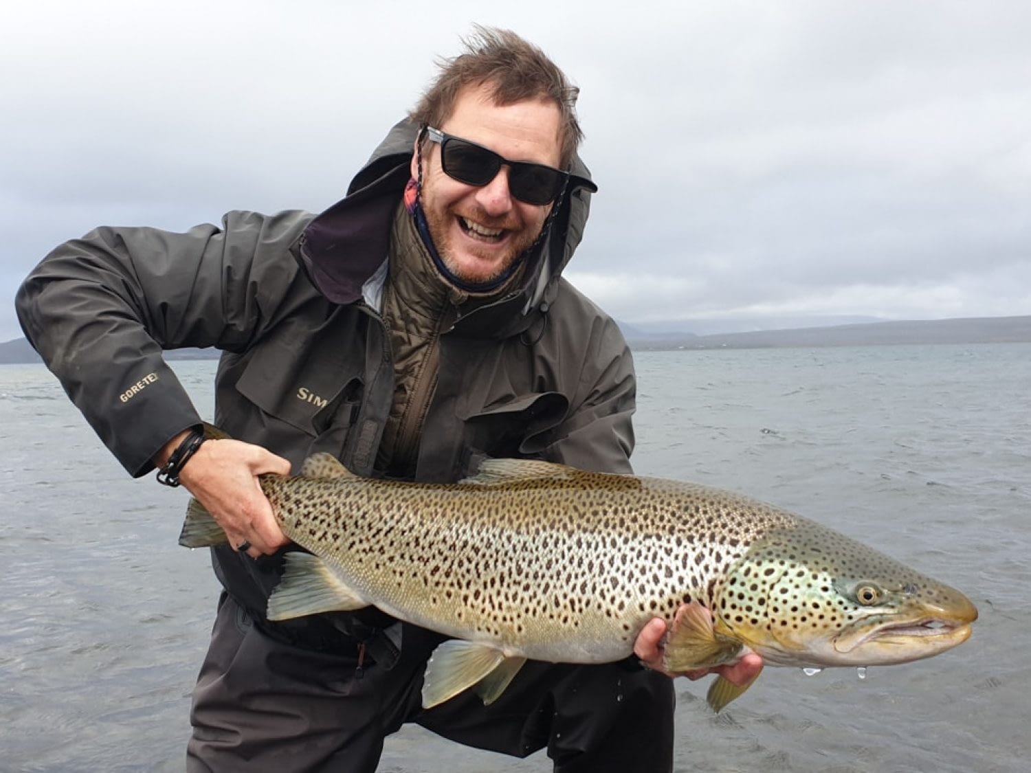 The perfect catch: a beautiful Arctic Char from Thingvellir National Park